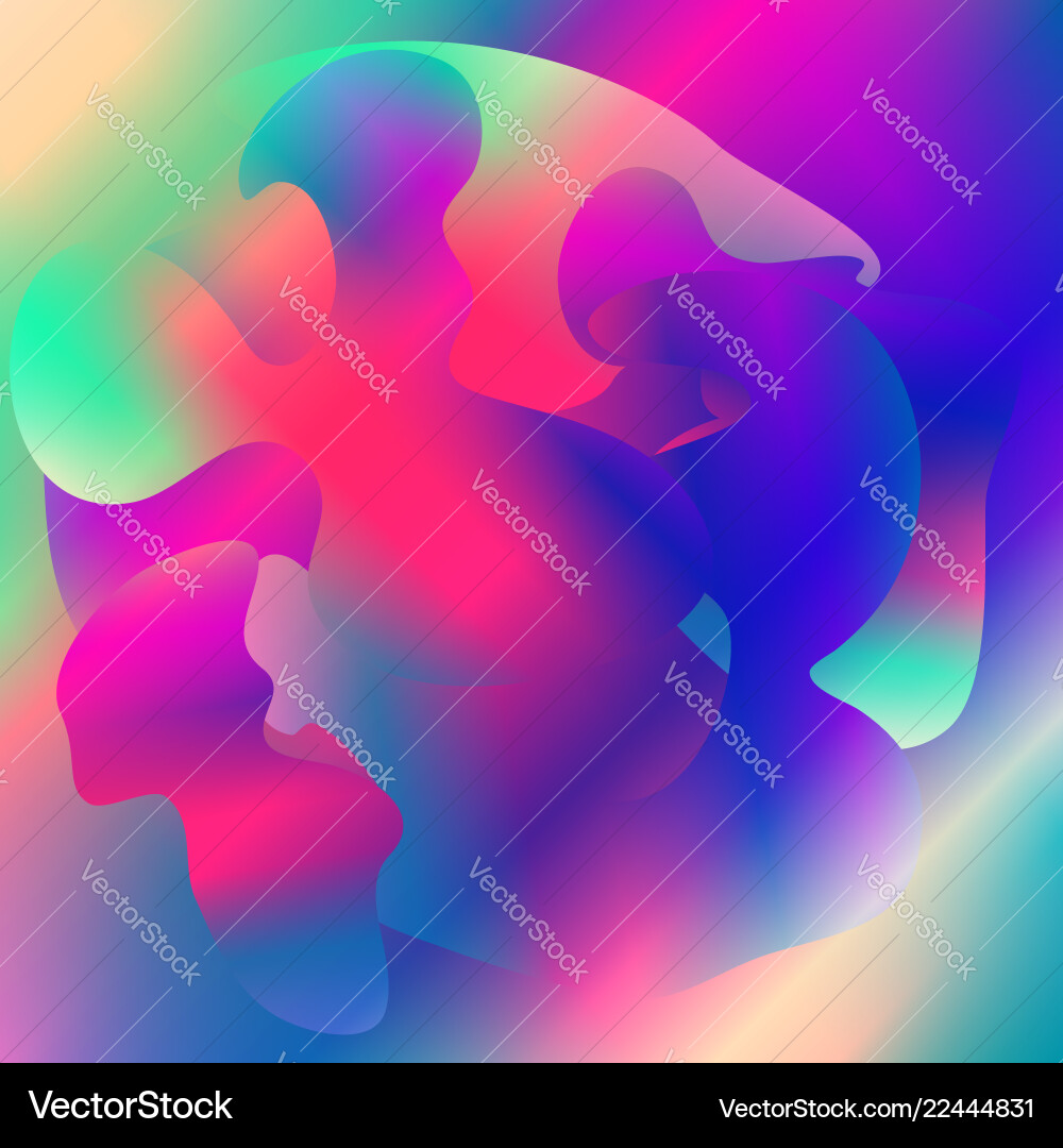 Abstract Multicolor Gradient Background vector image