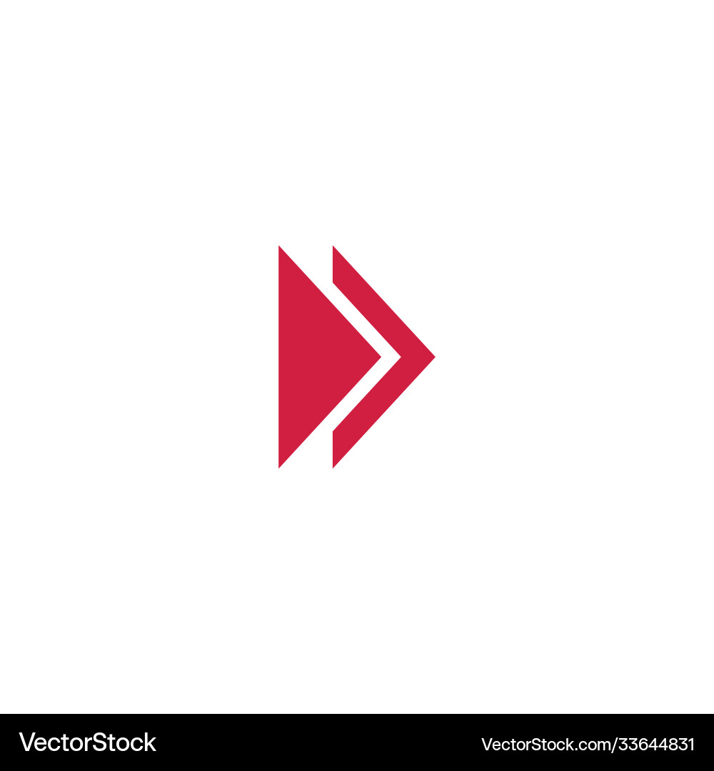 Button play template design Vector Image