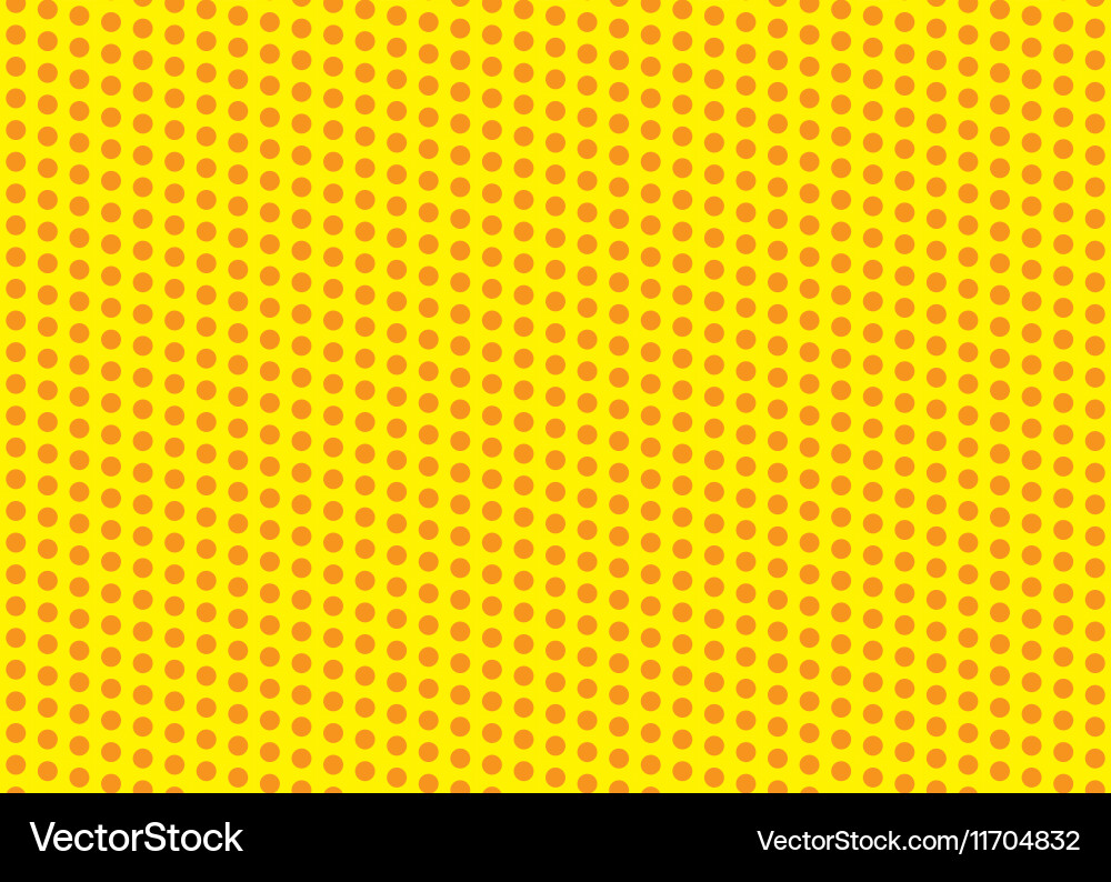 Dots seamless pattern background retro pop art Vector Image