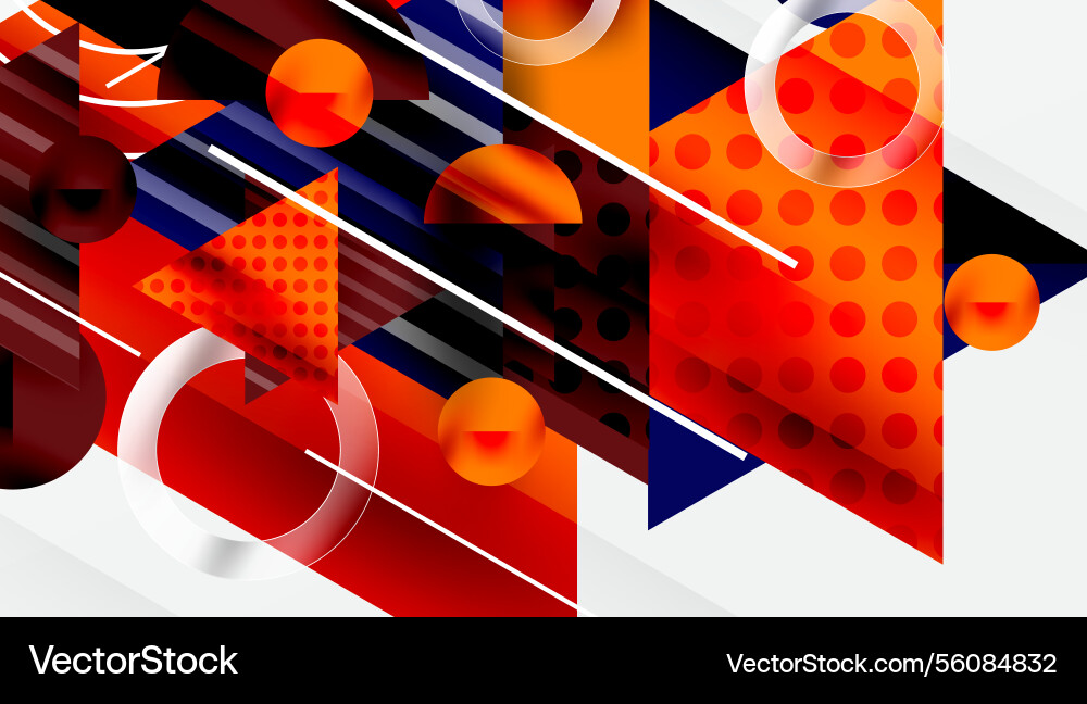 Modern abstract design with overlapping Modern abstract design with overlapping vector image