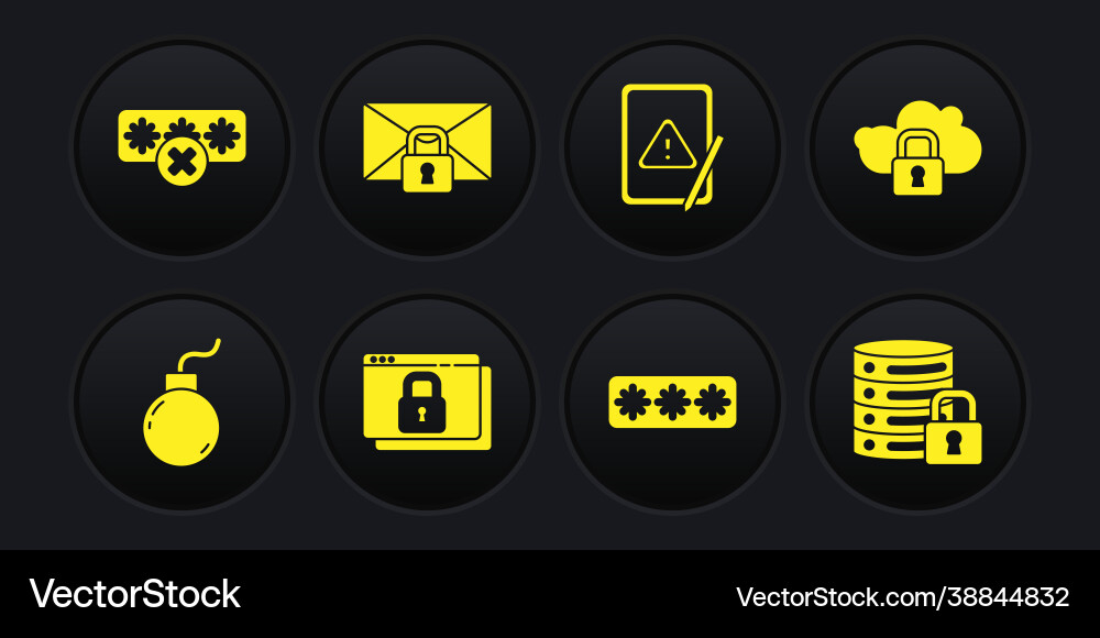 Set bomb ready to explode cloud computing lock Set bomb ready to explode cloud computing lock Vector Image
