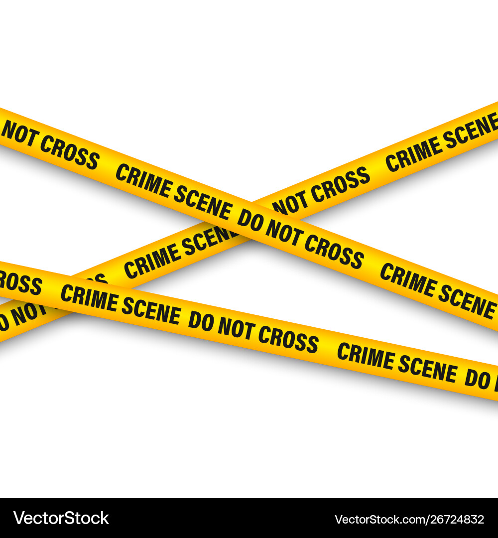 Yellow and black barricade construction tape Yellow and black barricade construction tape vector image