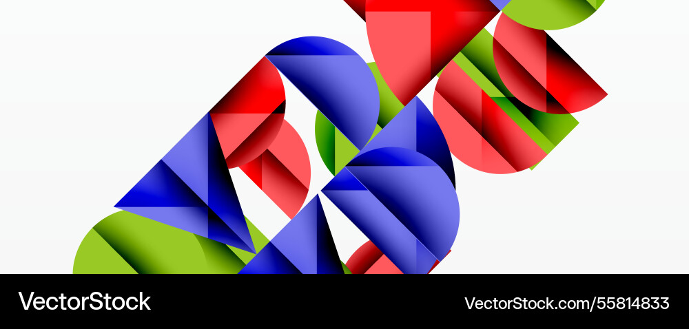Abstract geometric pattern with intersecting Abstract geometric pattern with intersecting vector image