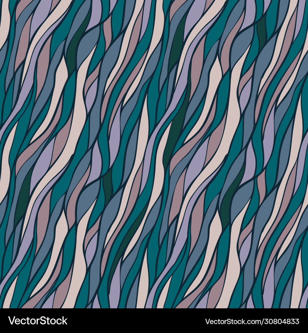 Abstract Wave Pattern vector image
