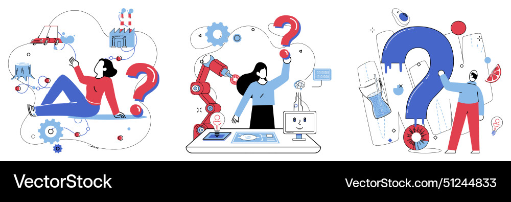 Brainstorming session Brainstorming session vector image
