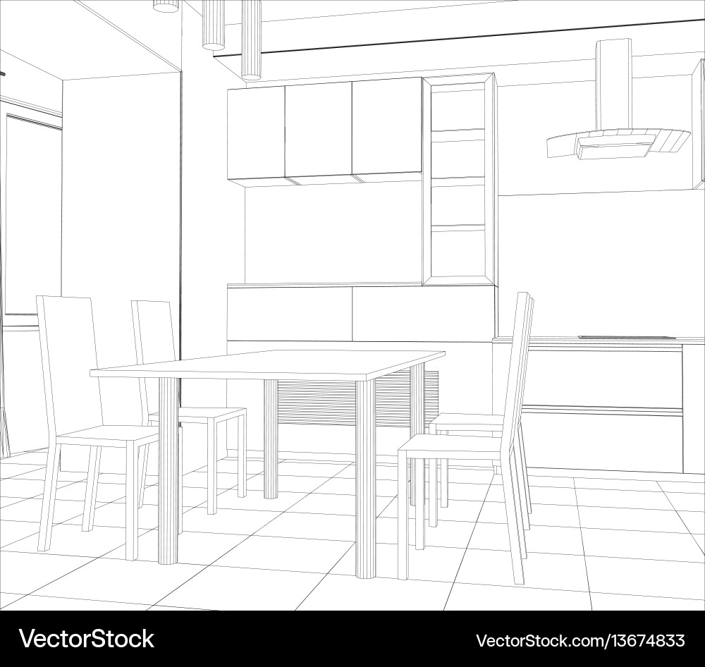 Design process in wire-frame Design process in wire-frame vector image
