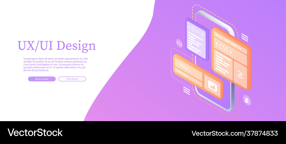 Erstellt ein benutzerdefiniertes Design für die Anwendung ui ux Erstellt ein benutzerdefiniertes Design für die Anwendung ui ux vektorbild
