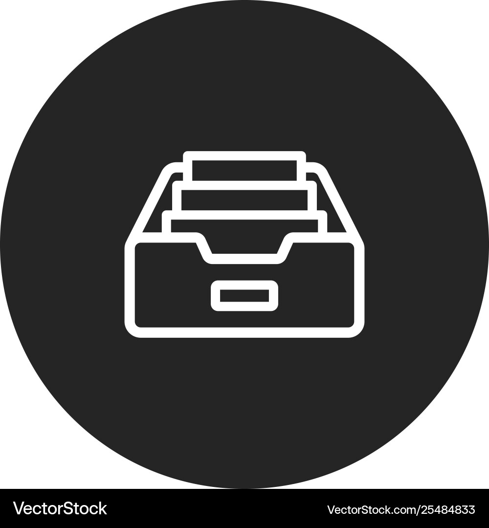 Inbox icon Vector Image