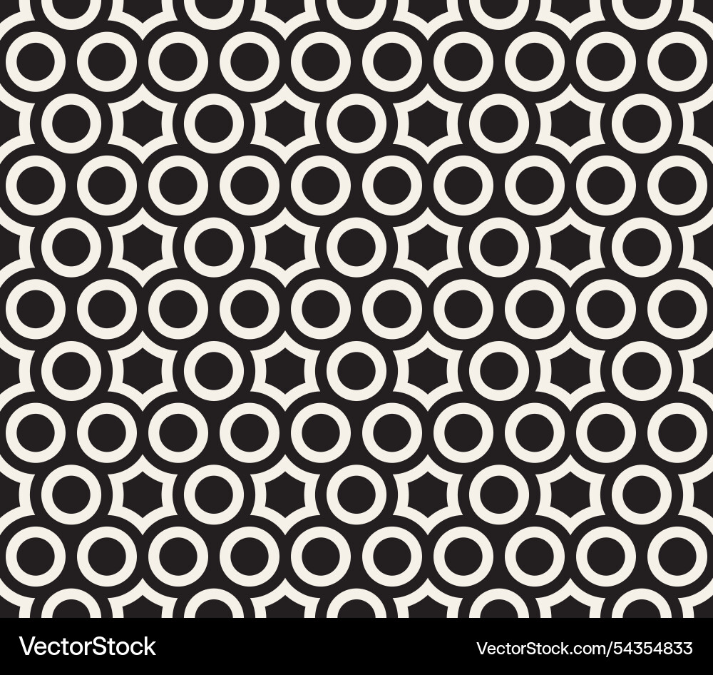 Seamless pattern repeating geometric elements Seamless pattern repeating geometric elements vector image