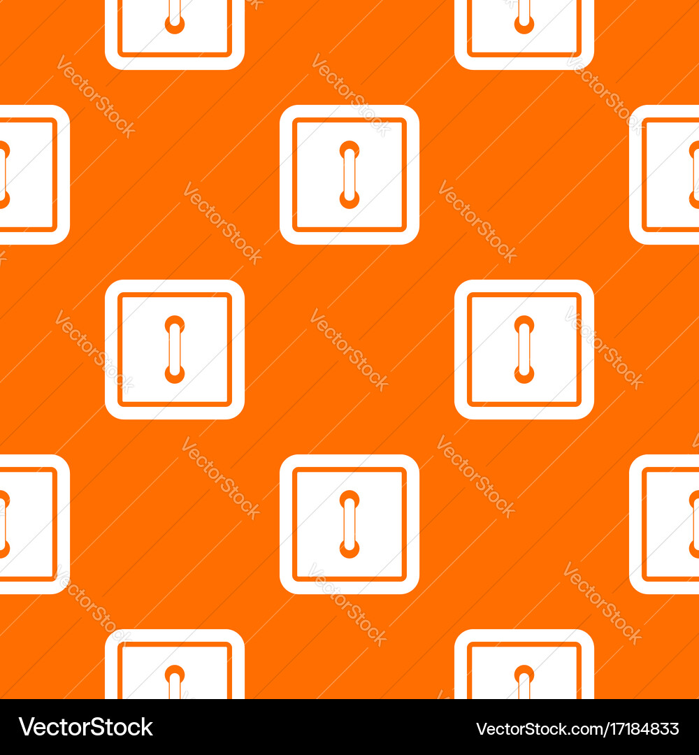 Sewn square button pattern seamless vector image