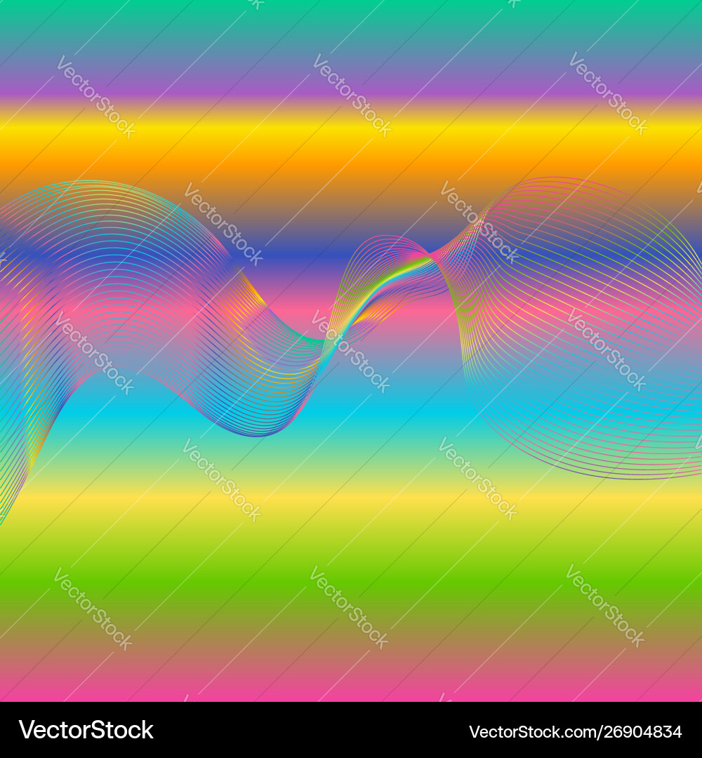 Abstract background with gradient waves Abstract background with gradient waves vector image