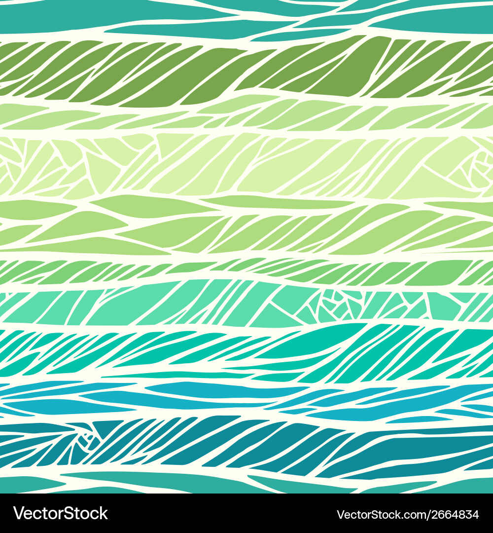 Colorful Abstract Leaf Pattern Vector Image