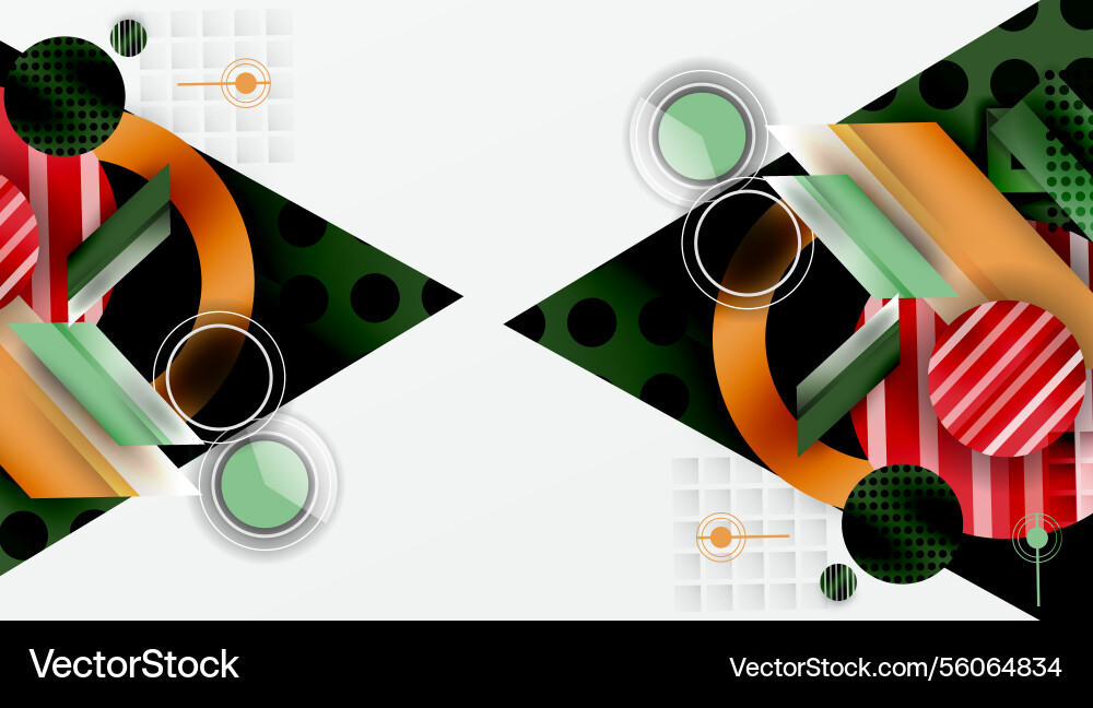 Dynamic complex geometric abstract background Dynamic complex geometric abstract background vector image