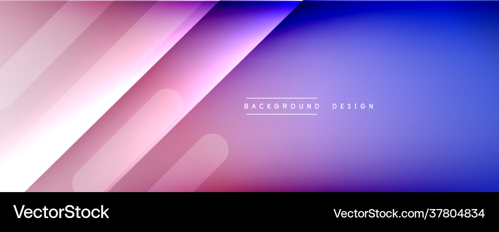 Dynamic lines abstract background 3d shadow Vector Image