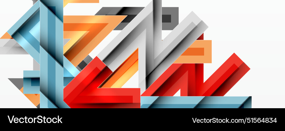 Line zig zag dynamic geometric abstract background Line zig zag dynamic geometric abstract background vector image