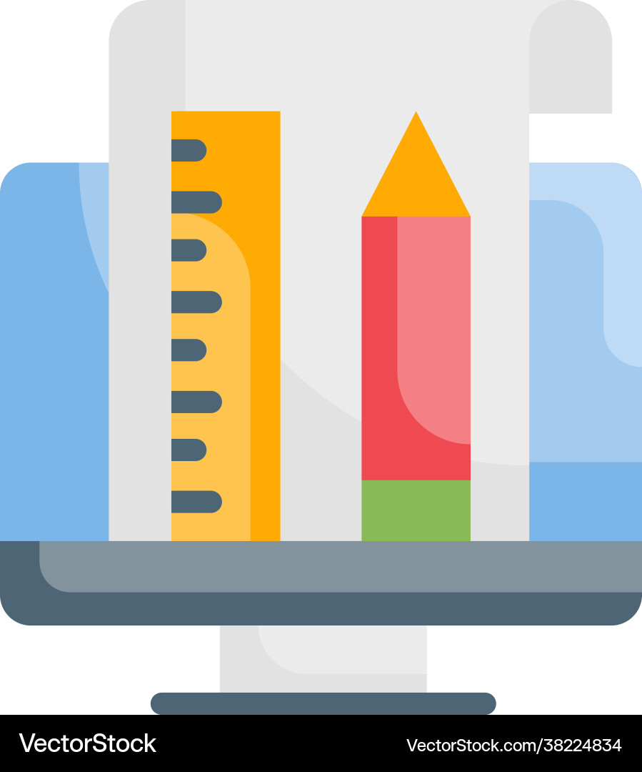 Page design style Page design style vector image