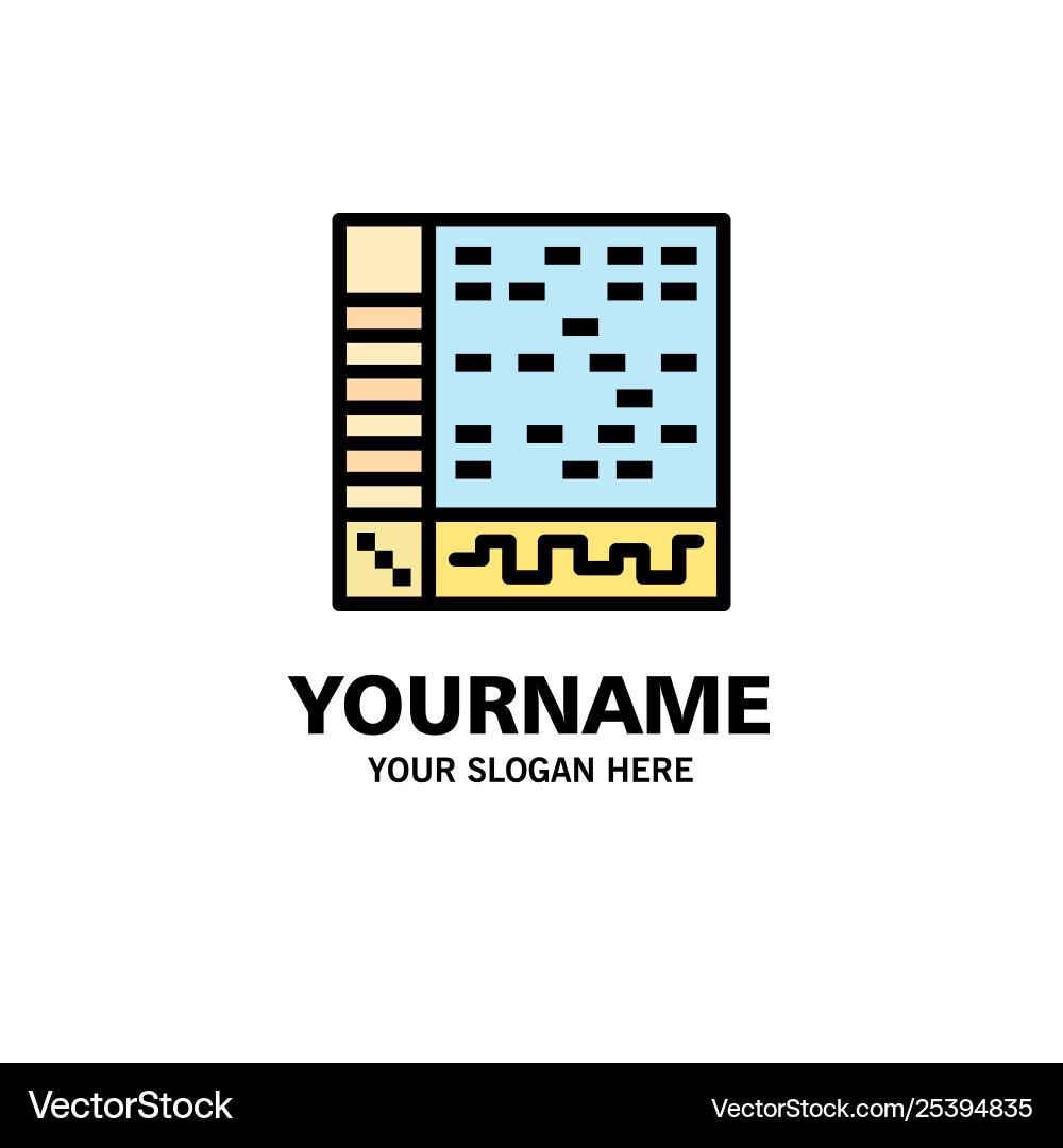 Ableton application audio computer draw business Vector Image