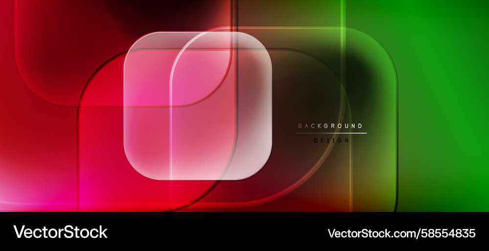 Abstract vibrant design overlapping layers create Abstract vibrant design overlapping layers create Vector Image