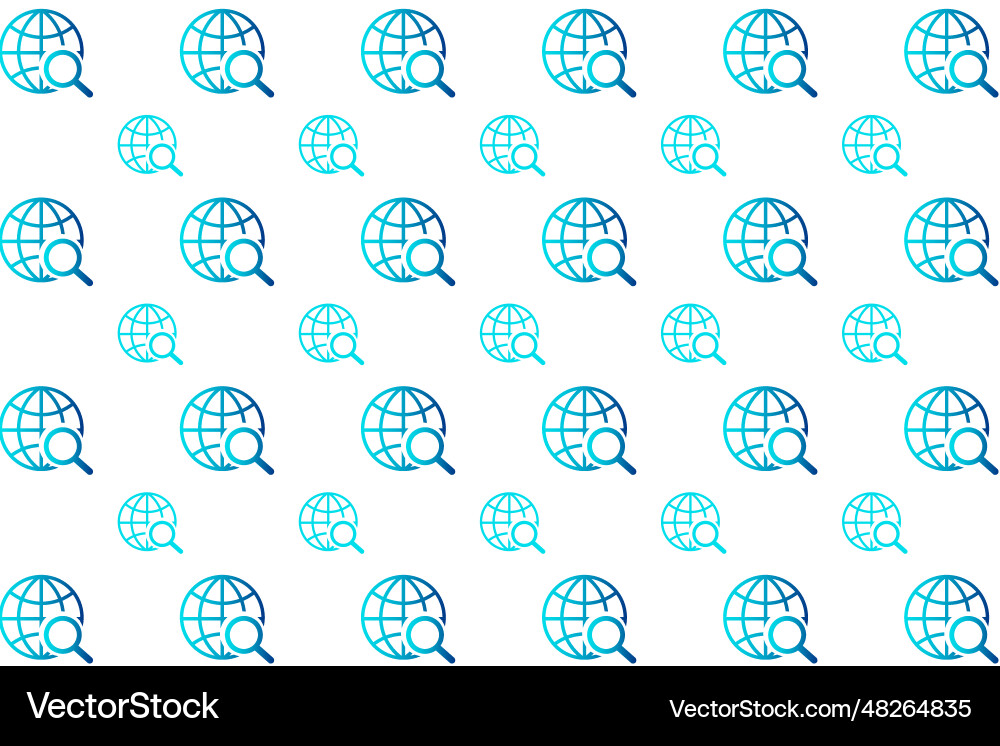 Abstract web search pattern background vector image