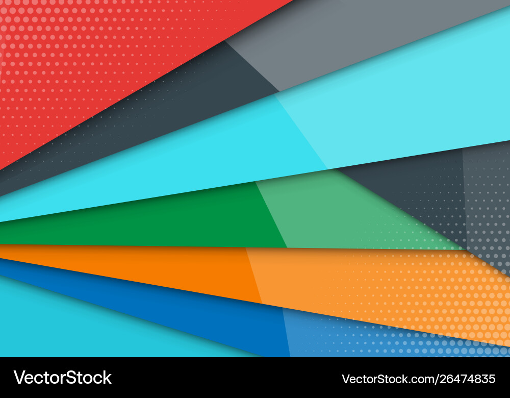 Modern style abstraction with composition made Modern style abstraction with composition made Vector Image
