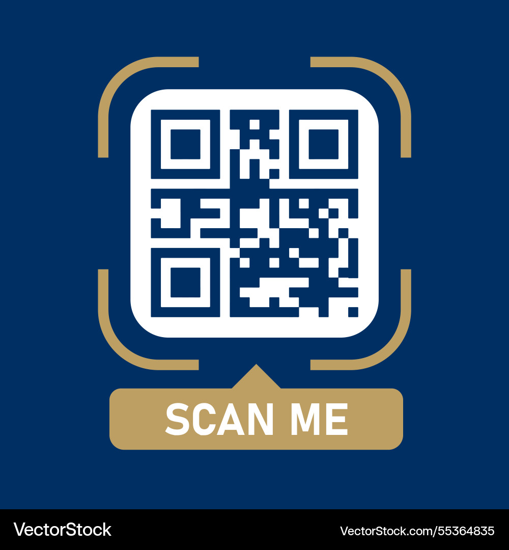 Qr-Code-Icon-Scan-Identifikationssystem-Scan Qr-Code-Icon-Scan-Identifikationssystem-Scan vektorbild