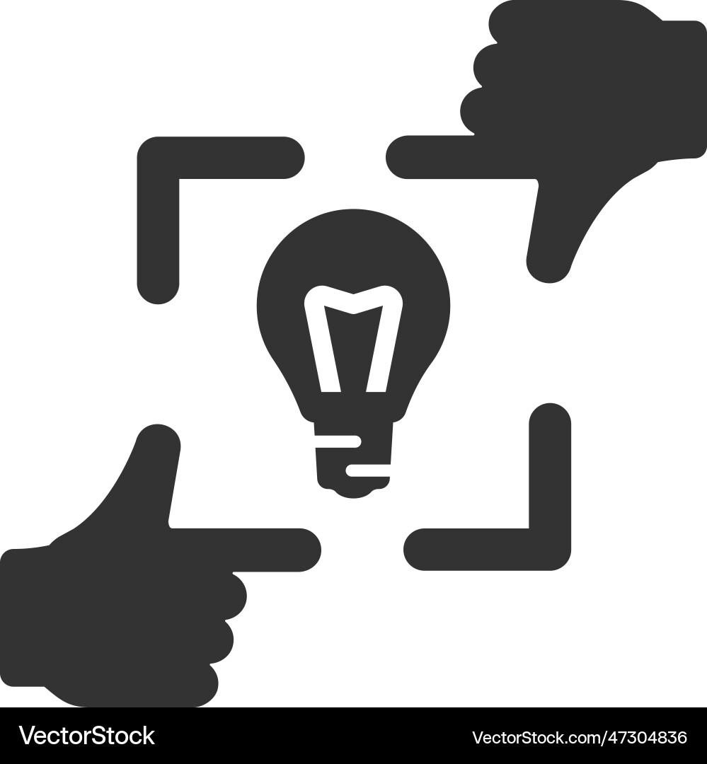 Idea conception icon Vector Image