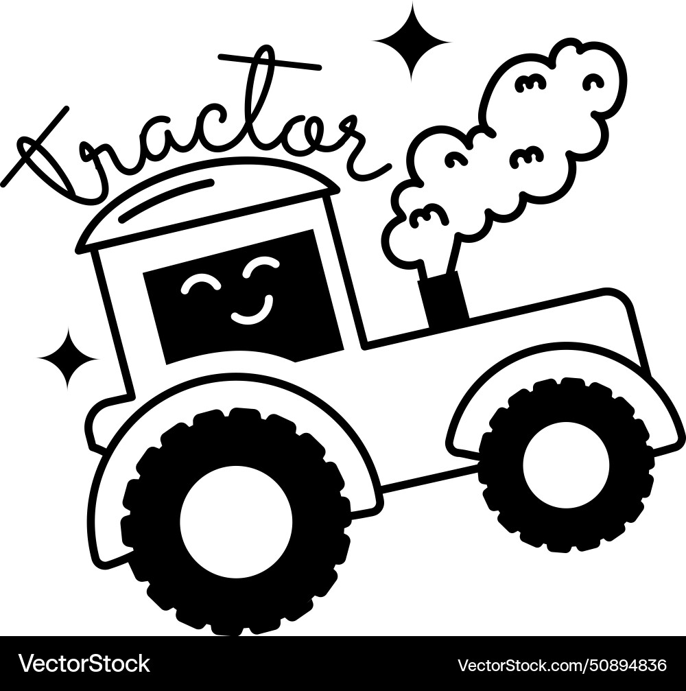 Tractor Royalty Free Vector Image - VectorStock