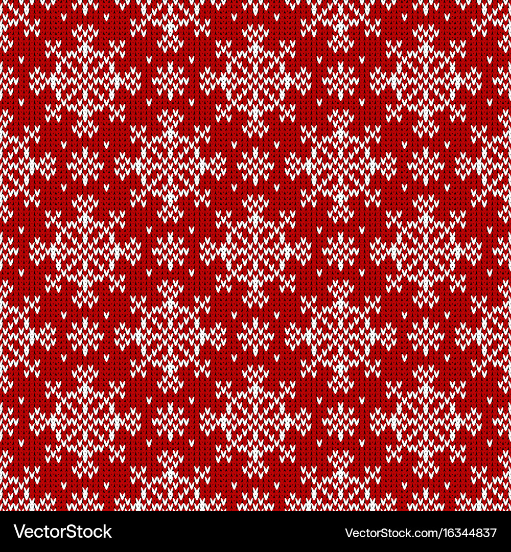 Abstract pattern with seamless knitted texture Vector Image