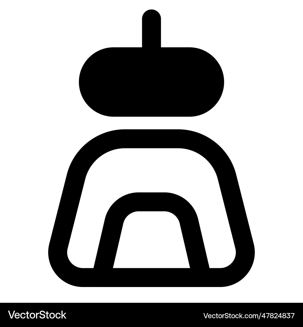 Advanced technology robot for better user Vector Image
