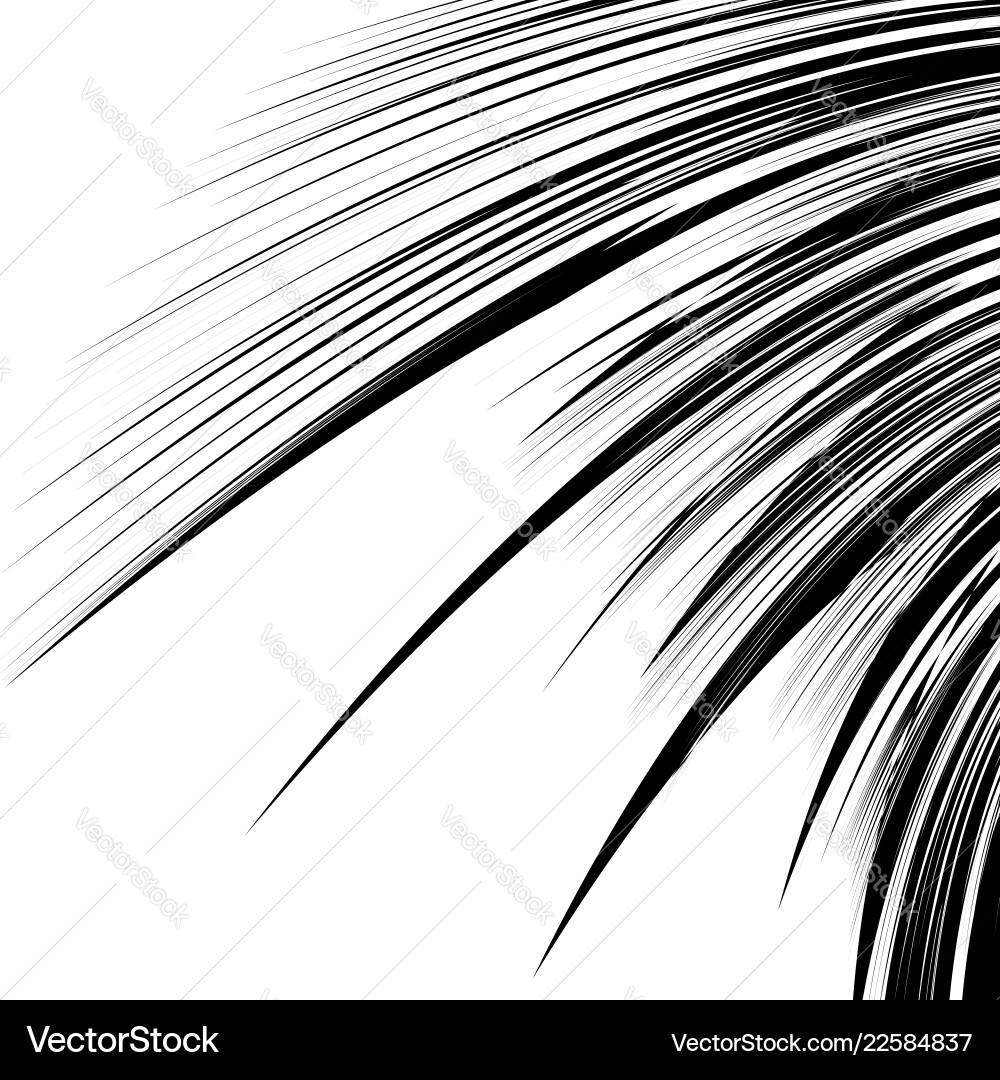 Curved lines element in clipping path Vector Image