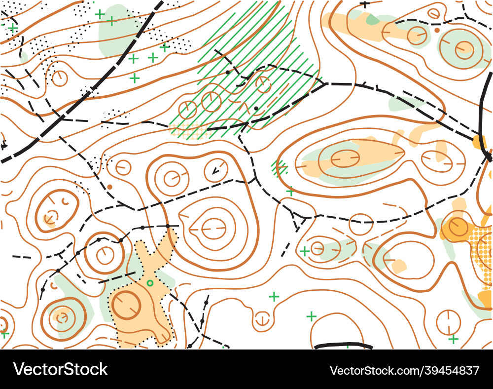 Detailed fragment of color abstract vector image