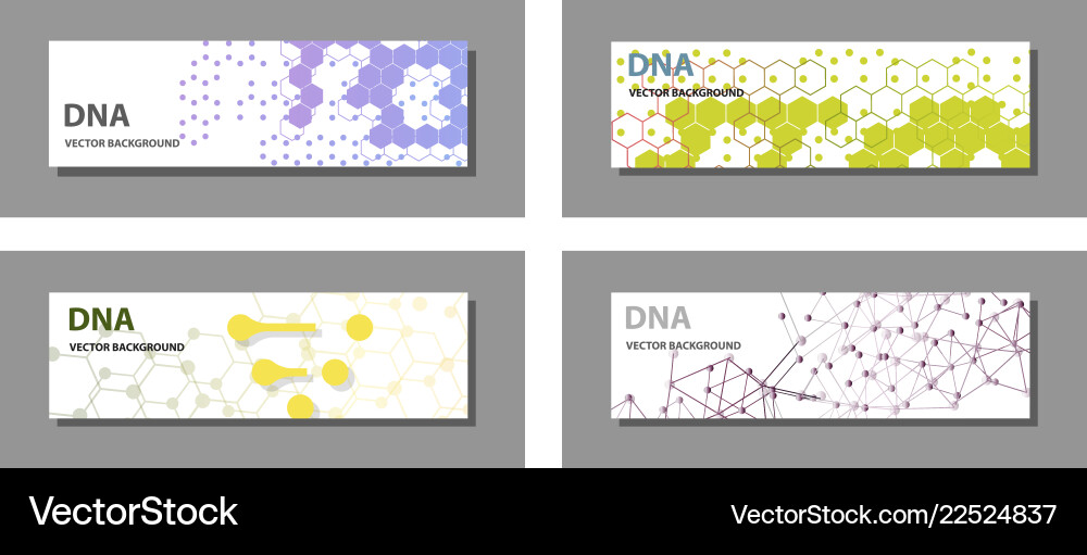 Set of 9 templates for presentation slides vector image