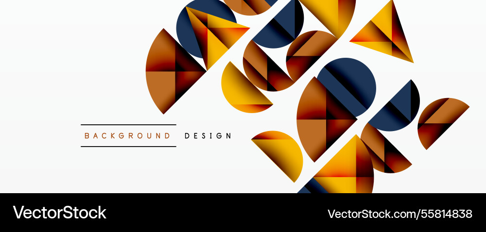 Abstract geometric pattern with intersecting Abstract geometric pattern with intersecting vector image