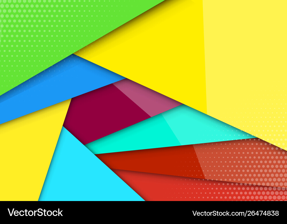Modern style abstraction with composition made Modern style abstraction with composition made vector image