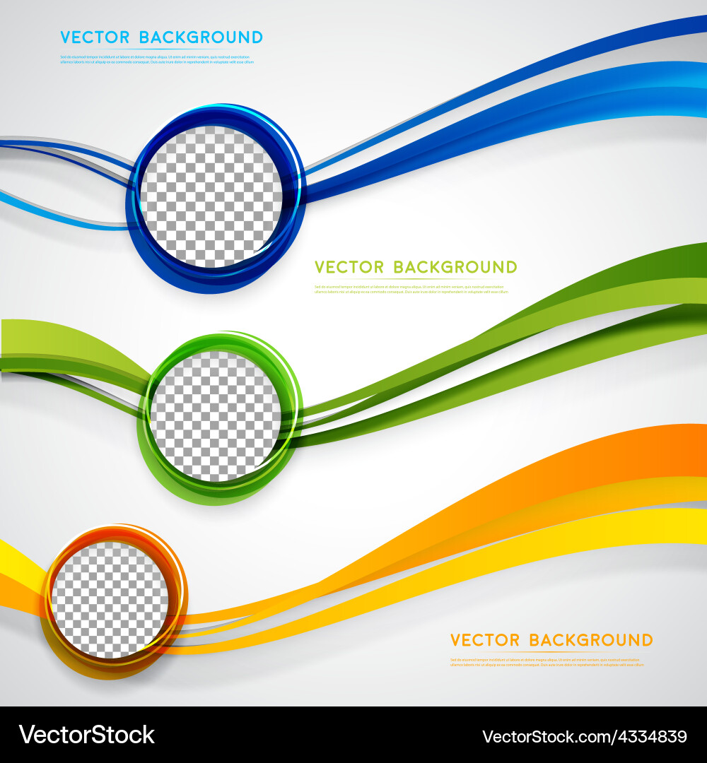 Abstract background design vector image
