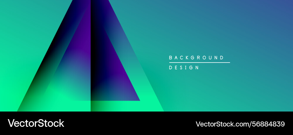 Abstract gradient design features triangular Abstract gradient design features triangular Vector Image