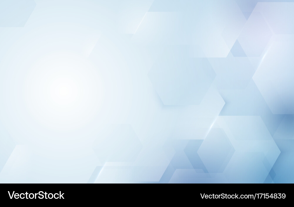 Abstract Hexagonal Pattern Background Vector Image