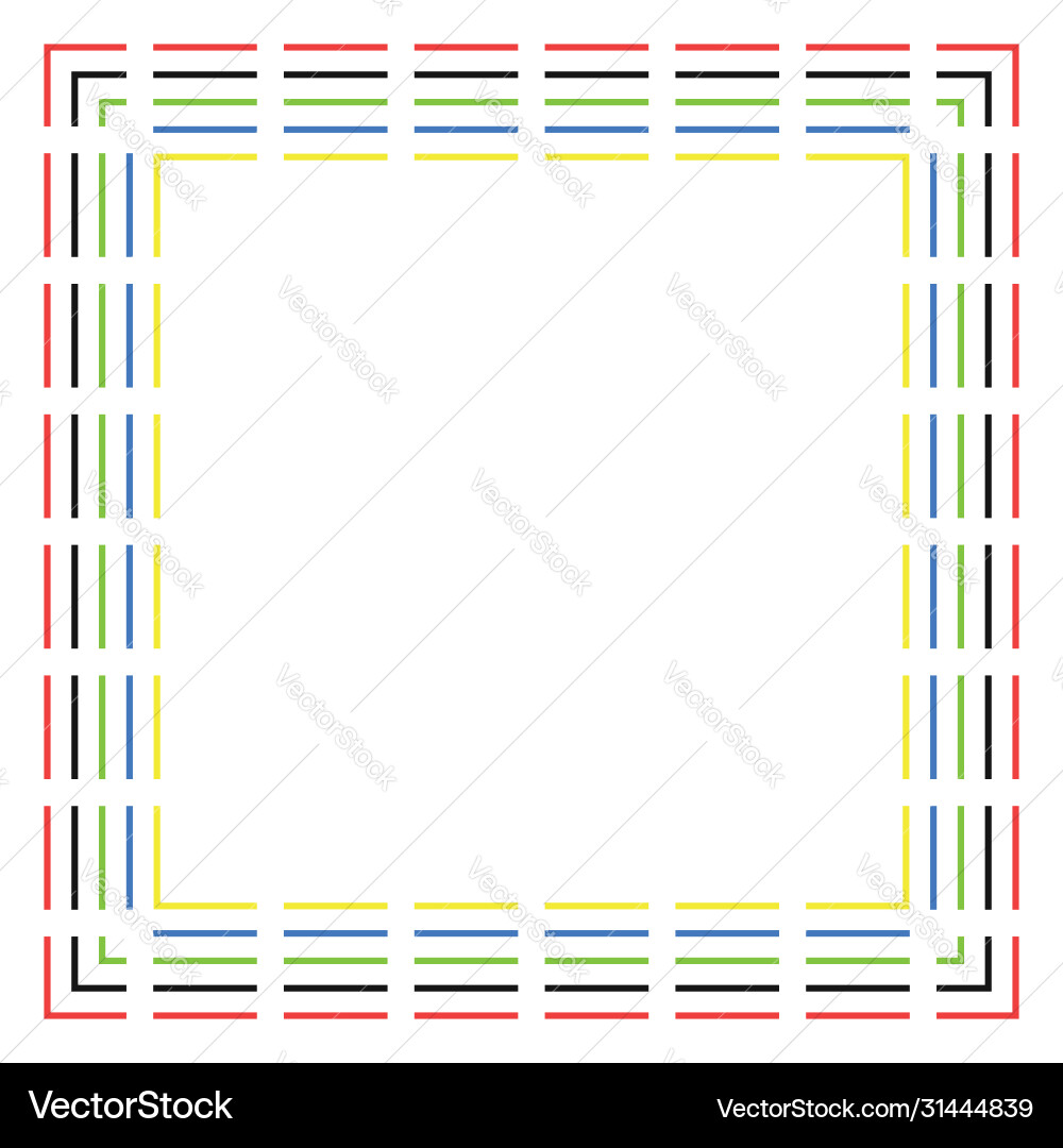 Colored frame blank background design in red Colored frame blank background design in red vector image