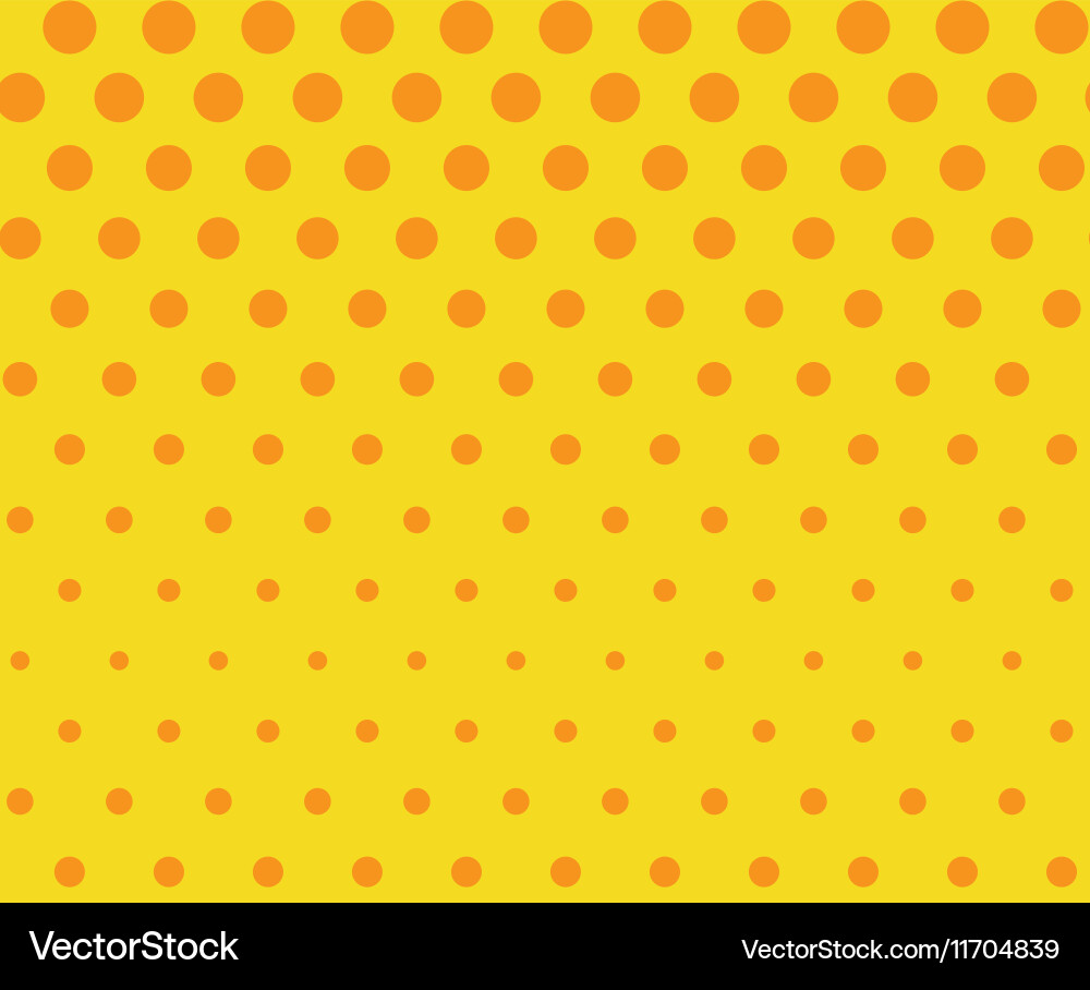 Dots seamless pattern background retro pop art Vector Image