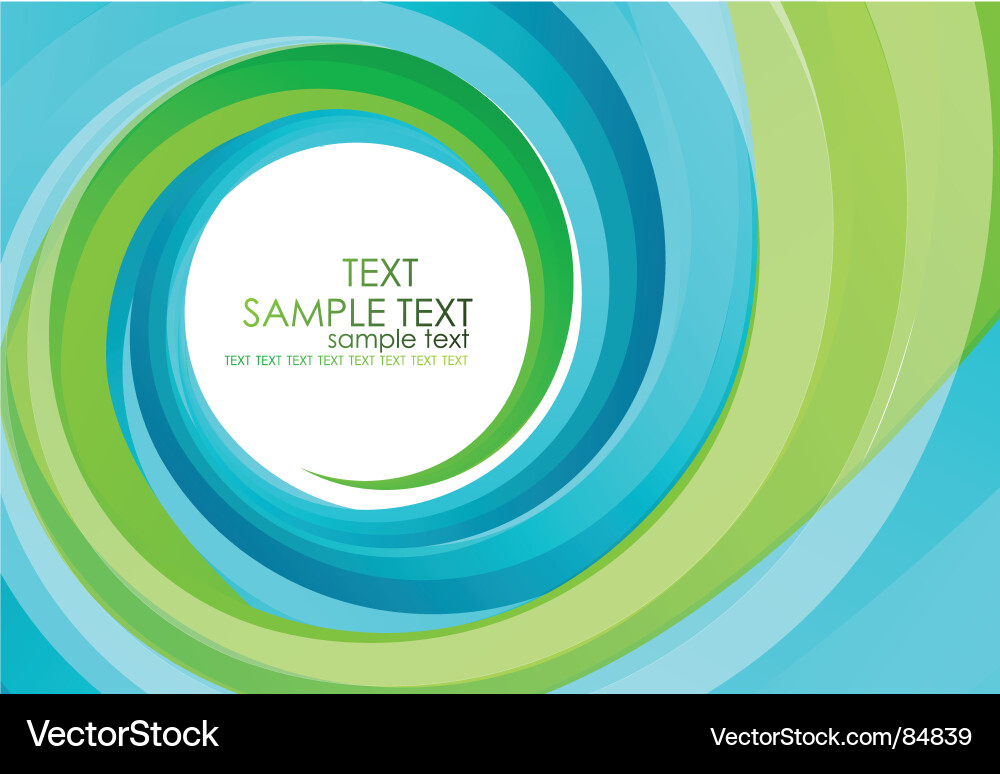 Dynamic Swirl Background vector image