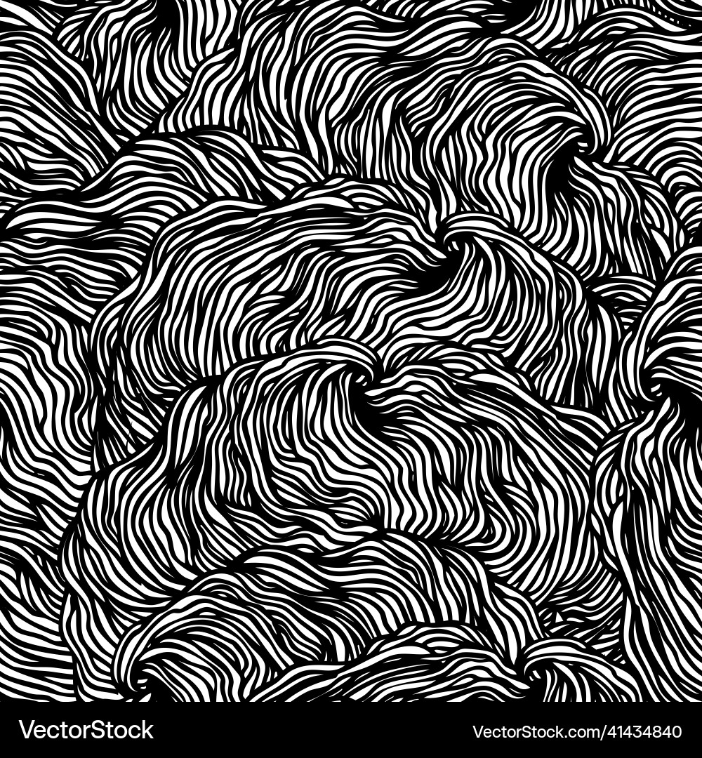Abstract Wave Pattern vector image