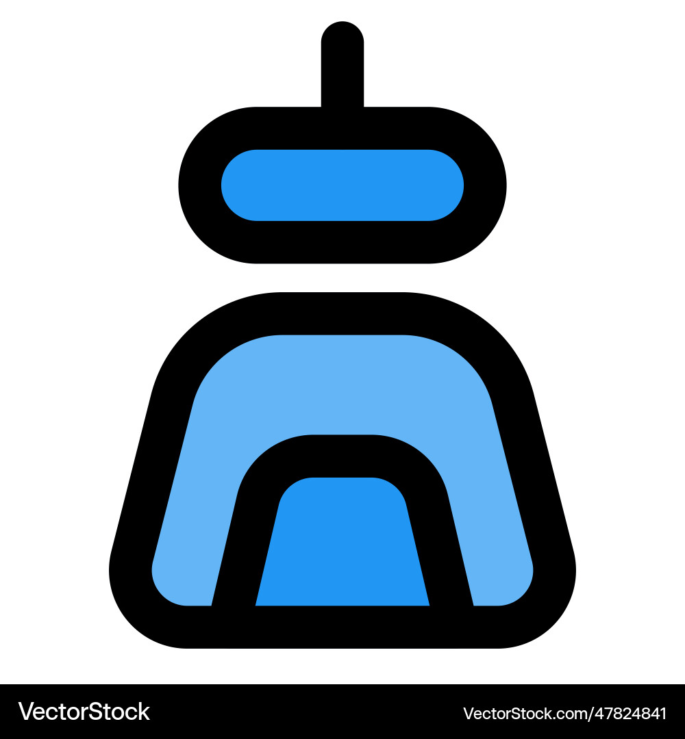 Advanced technology robot for better user Vector Image