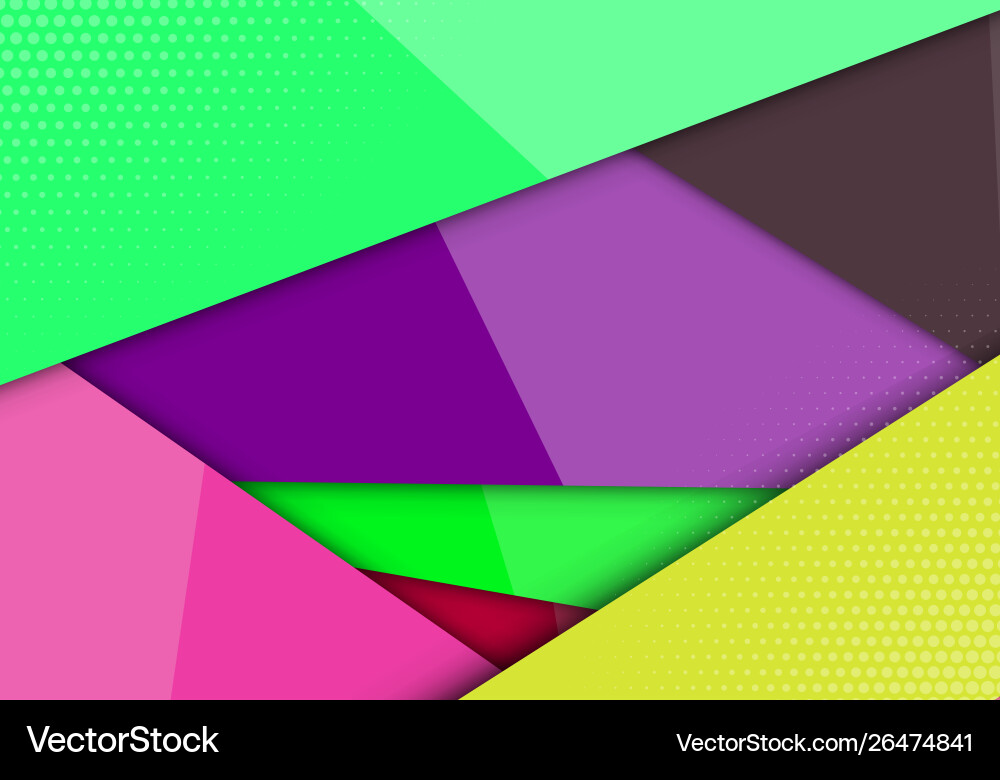Modern style abstraction with composition made Vector Image