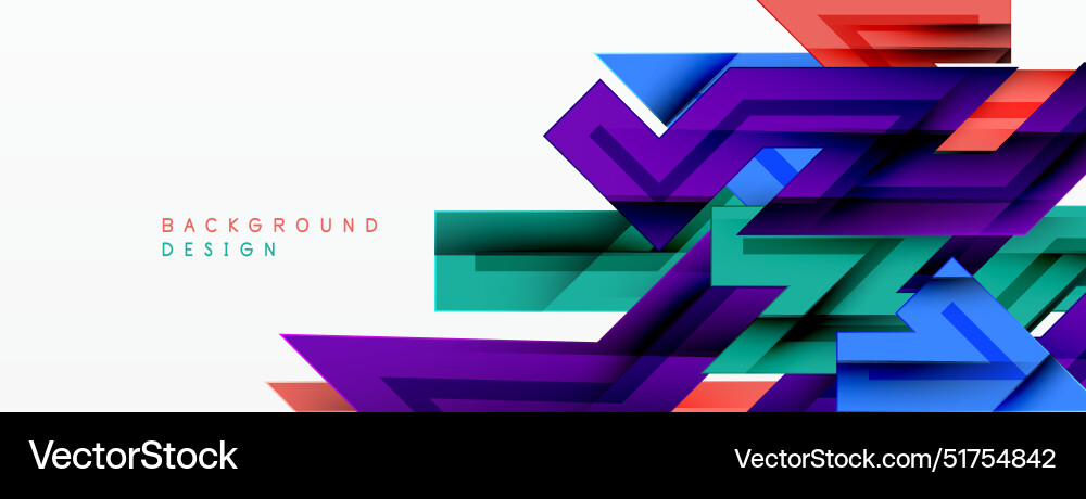 Dynamic lines geometric background Dynamic lines geometric background vector image