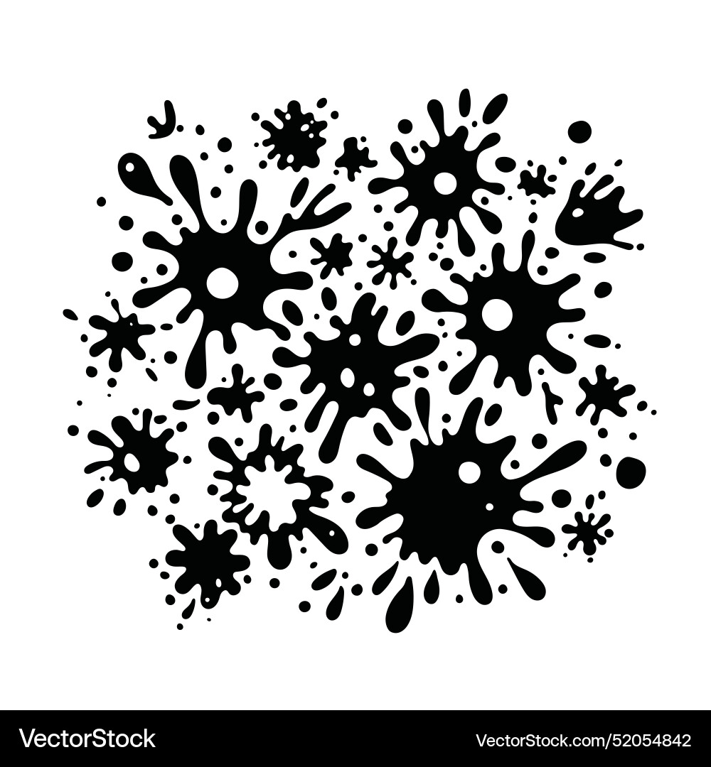 Liquid shapes frames with uneven wavy edge set Liquid shapes frames with uneven wavy edge set vector image