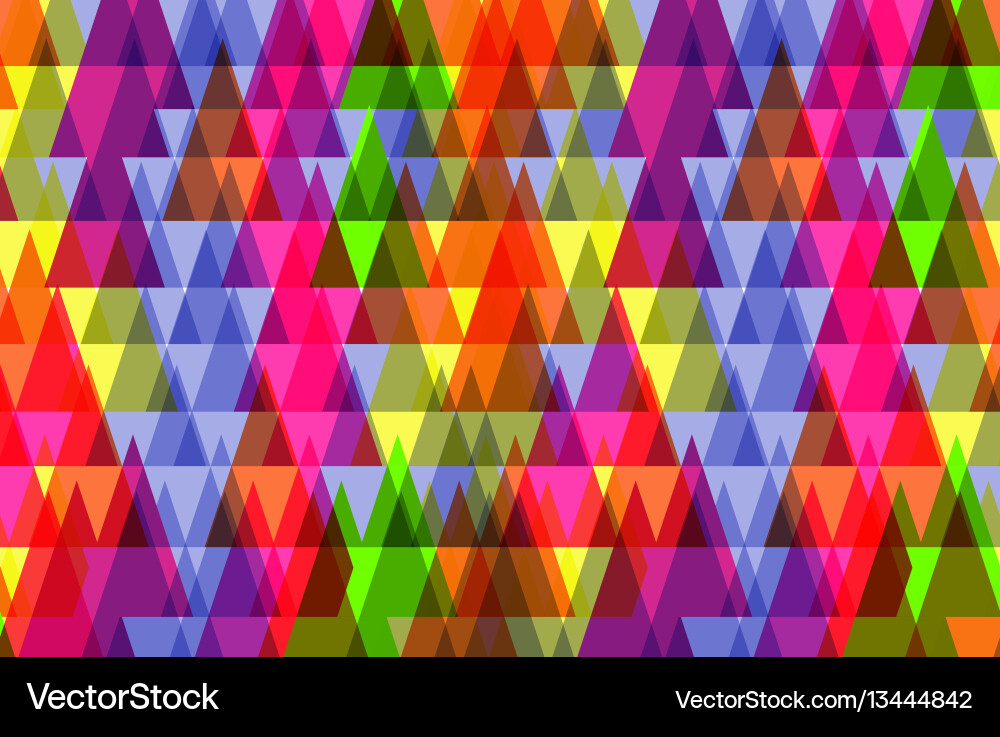Pattern of geometric shapestexture with flow Vector Image
