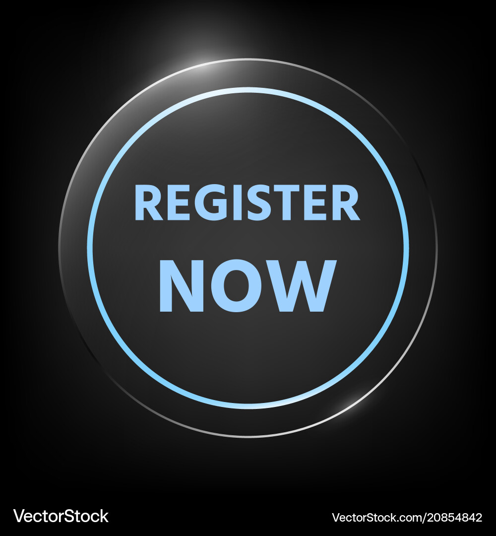 Register now button Vector Image