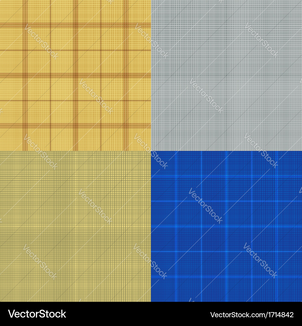 Rustic Burlap Texture - Seamless Pattern vector image