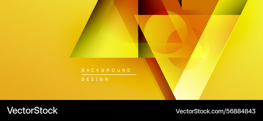 Abstract geometric shapes overlap creating Abstract geometric shapes overlap creating Vector Image