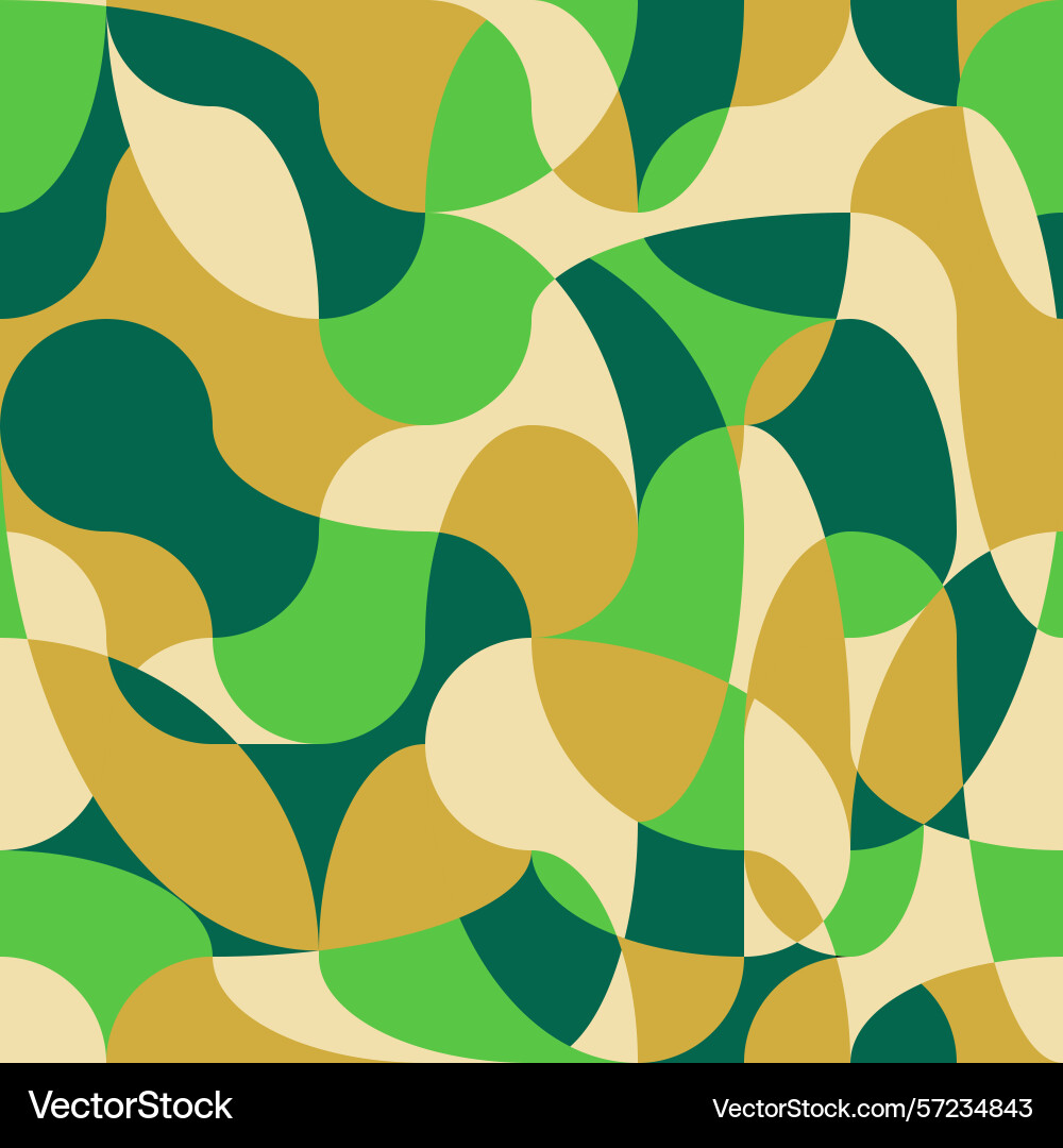 Curve continuous line overlap camouflage Curve continuous line overlap camouflage vector image